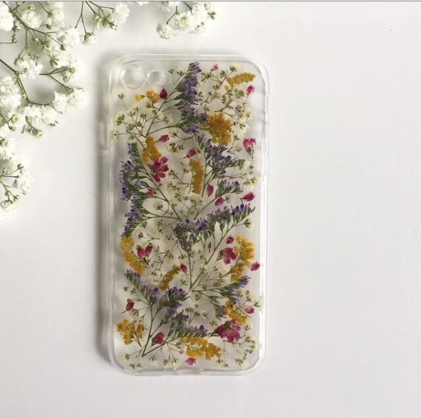 Pressed Flowers Phone Cover