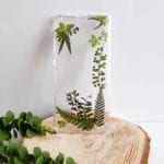 Dried plants phone cover hand made product