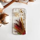 etui liście leaves phone case