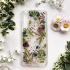 pressed flowers case meadow