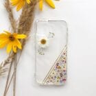 pressed flowers phone case fern&felt floral mosaic case