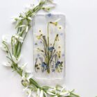 meadow dried flower| fern&felt phone case forget me not