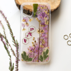 Purple Party | pressed flower phone case | Fern&Felt