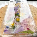 floral pocket | pressed flower phone case | fern&felt