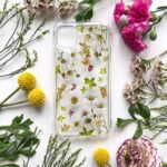 spring wind | pressed flowers phone case | fern&felt