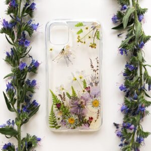 Real flowers phone case | fern&felt